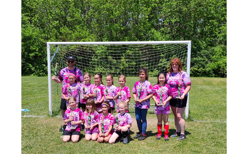 Spring 2025 Girls U9 Champions - Raber Portable Storage Barns