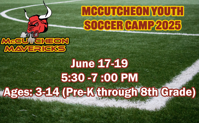 McCutcheon Youth Soccer Camp 2025