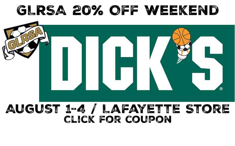 DICK'S Sporting Goods GLRSA Weekend
