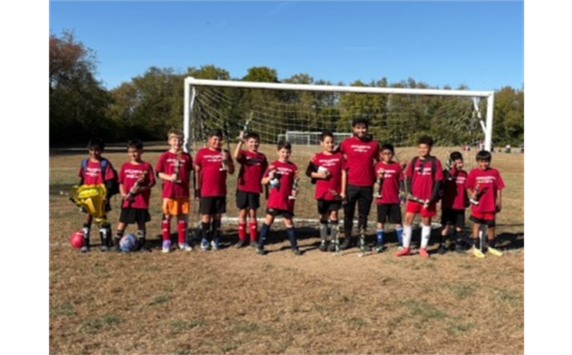 Fall 2025 Boys U10 Champions - Spencer Construction
